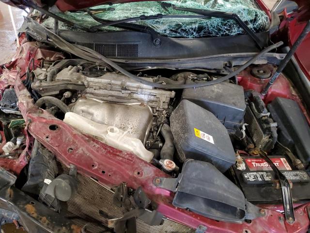 4T1BF1FKXHU698977 - 2017 TOYOTA CAMRY LE წითელი ფოტო 11