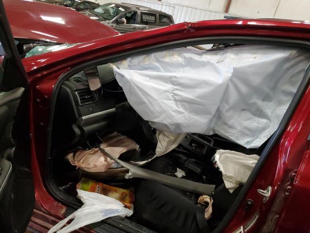 4T1BF1FKXHU698977 - 2017 TOYOTA CAMRY LE წითელი ფოტო 7