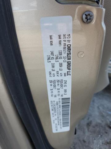 2C4RC1BG0ER255761 - 2014 CHRYSLER TOWN & COU TOURING GOLD photo 13