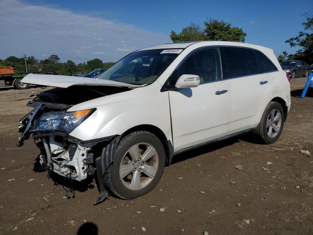 2HNYD2H61AH531632 - 2010 ACURA MDX TECHNOLOGY WHITE photo 1