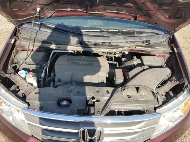 5FNRL5H2XDB072817 - 2013 HONDA ODYSSEY LX Бордовый фото 12