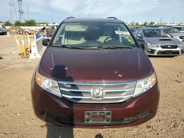 5FNRL5H2XDB072817 - 2013 HONDA ODYSSEY LX Бордовый фото 5