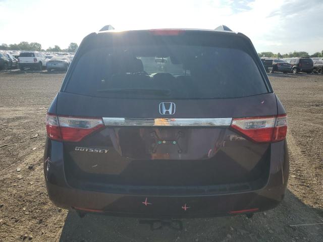 5FNRL5H2XDB072817 - 2013 HONDA ODYSSEY LX Бордовый фото 6