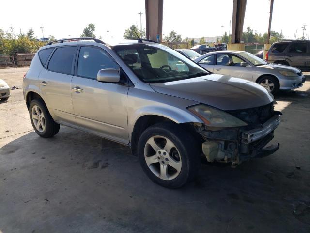 JN8AZ08T25W320664 - 2005 NISSAN MURANO SL GRAY photo 4