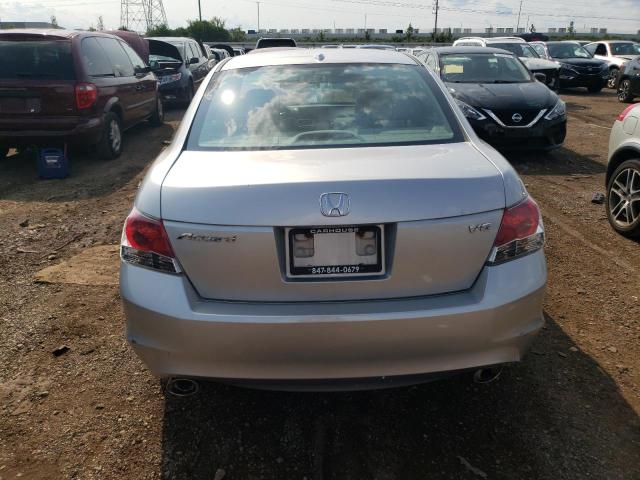 1HGCP36868A088583 - 2008 HONDA ACCORD EXL SILVER photo 6