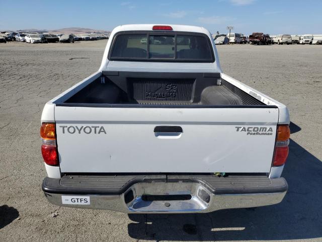 5TEGM92N11Z781855 - 2001 TOYOTA TACOMA DOUBLE CAB PRERUNNER WHITE photo 6