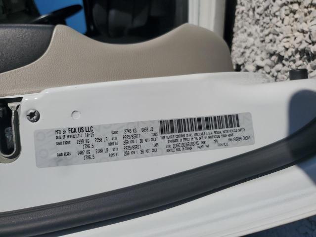 2C4RC1BG3GR186745 - 2016 CHRYSLER TOWN & COU TOURING WHITE photo 13