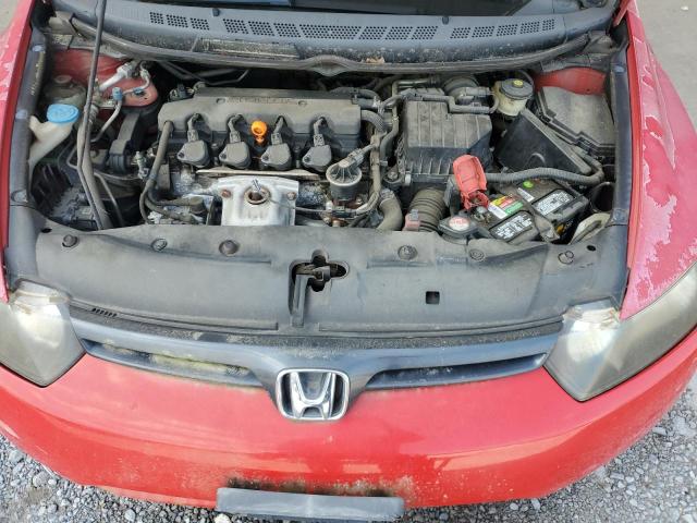 2HGFG12816H549937 - 2006 HONDA CIVIC EX 红色 照片 11