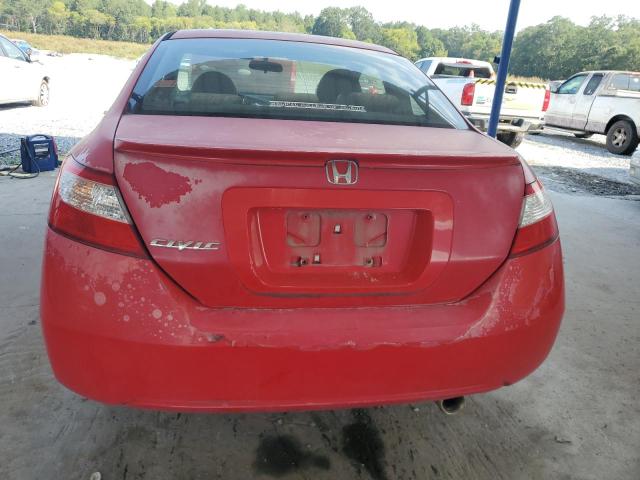 2HGFG12816H549937 - 2006 HONDA CIVIC EX 红色 照片 6
