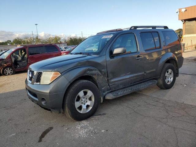 5N1AR18W96C658931 - 2006 NISSAN PATHFINDER LE GRAY photo 1