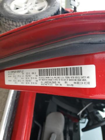 1J4AA2D16AL230426 - 2010 JEEP WRANGLER SPORT RED photo 14