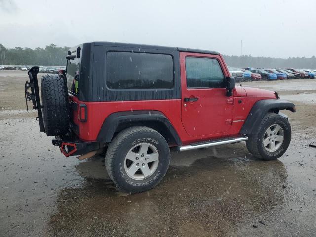 1J4AA2D16AL230426 - 2010 JEEP WRANGLER SPORT RED photo 3