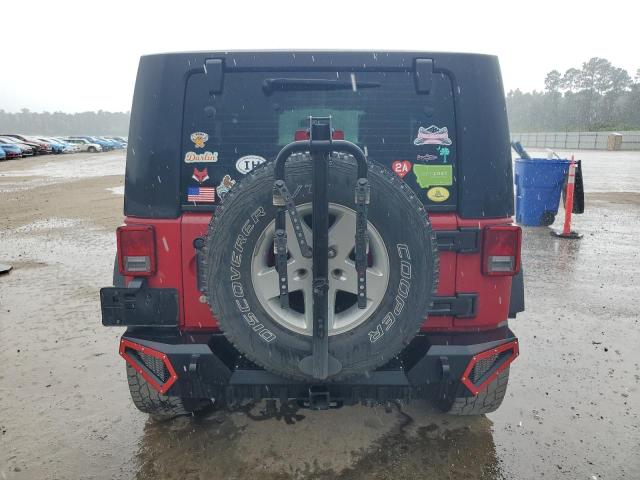 1J4AA2D16AL230426 - 2010 JEEP WRANGLER SPORT RED photo 6