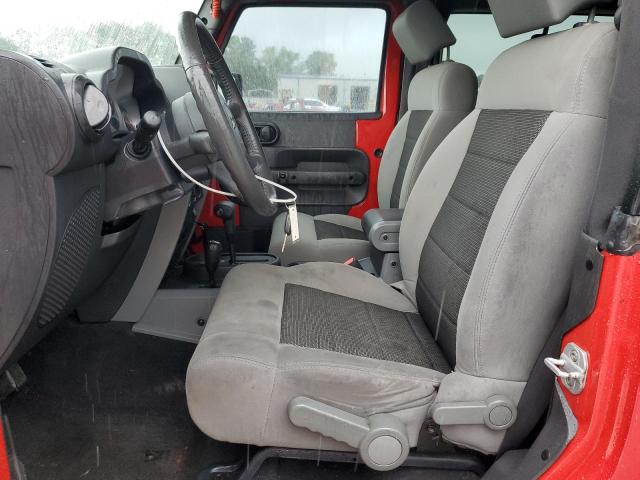 1J4AA2D16AL230426 - 2010 JEEP WRANGLER SPORT RED photo 7