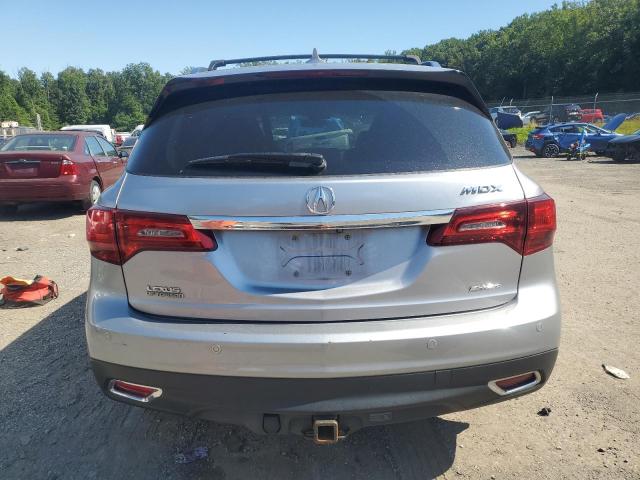 5FRYD4H98GB043478 - 2016 ACURA MDX ADVANCE SILVER photo 6