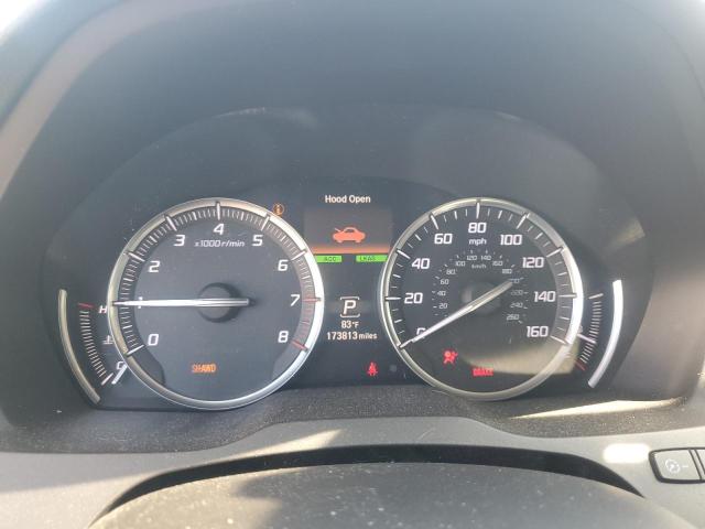 5FRYD4H98GB043478 - 2016 ACURA MDX ADVANCE SILVER photo 9