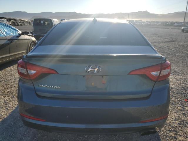 5NPE24AFXHH522160 - 2017 HYUNDAI SONATA SE BLUE photo 6