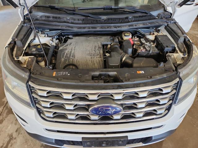 1FM5K8F82GGB40060 - 2016 FORD EXPLORER LIMITED WHITE photo 12
