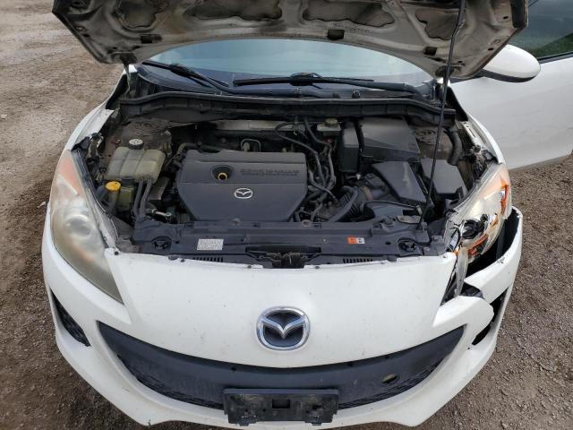 JM1BL1UF4C1569257 - 2012 MAZDA 3 I WHITE photo 11