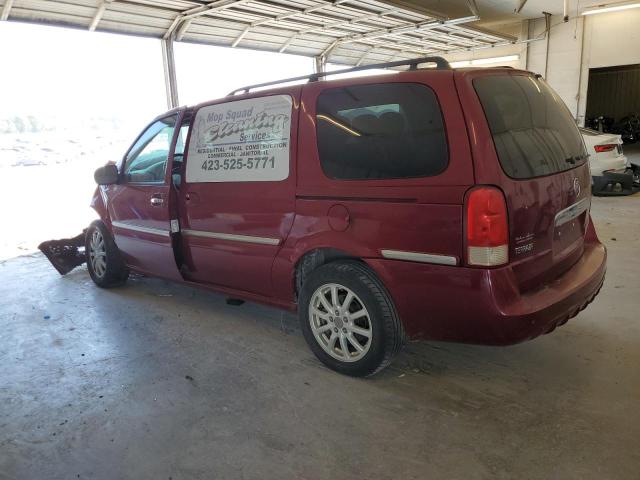 5GADV23L25D264729 - 2005 BUICK TERRAZA CX BURGUNDY photo 2