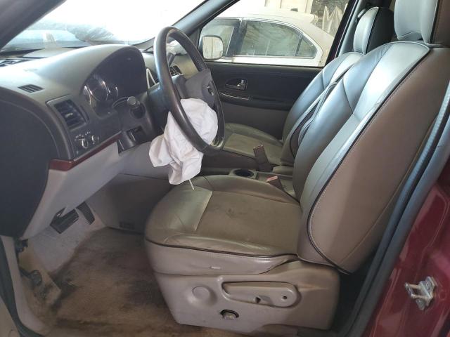 5GADV23L25D264729 - 2005 BUICK TERRAZA CX BURGUNDY photo 7