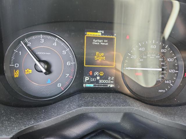 JF2GTAEC1M8361986 - 2021 SUBARU CROSSTREK PREMIUM BLACK photo 9