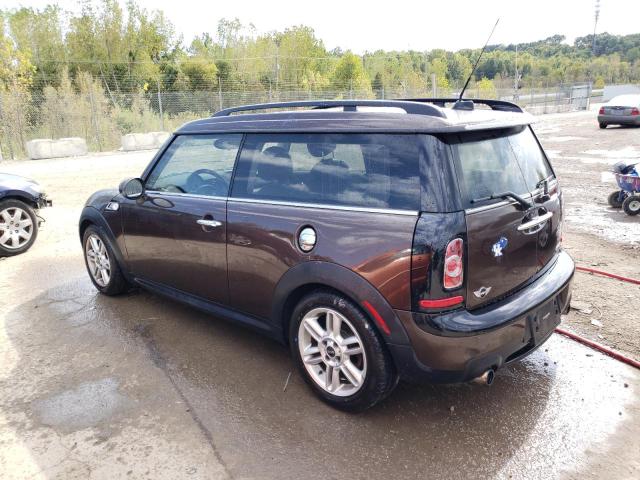 WMWZG3C58BTY35063 - 2011 MINI COOPER S CLUBMAN BROWN photo 2