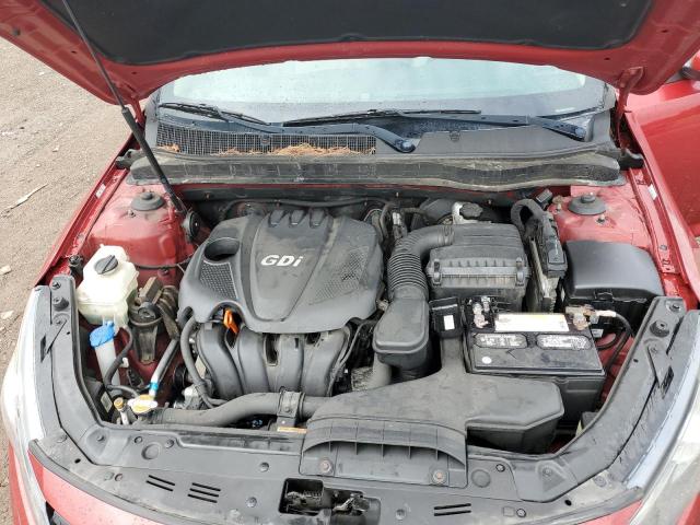 5XXGN4A73CG087057 - 2012 KIA OPTIMA EX RED photo 11