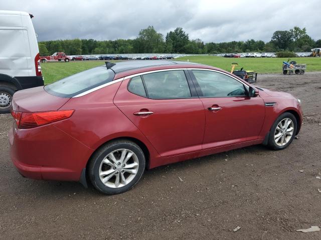 5XXGN4A73CG087057 - 2012 KIA OPTIMA EX RED photo 3