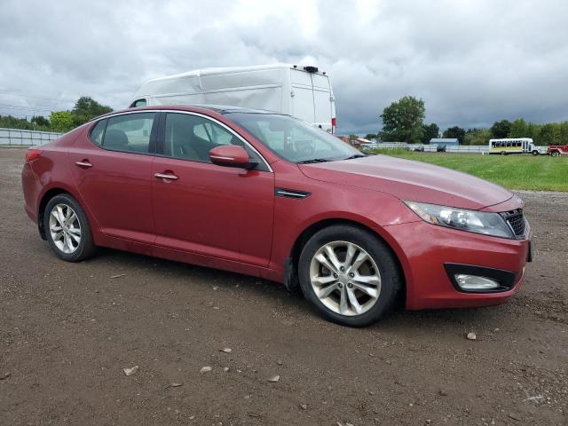 5XXGN4A73CG087057 - 2012 KIA OPTIMA EX RED photo 4