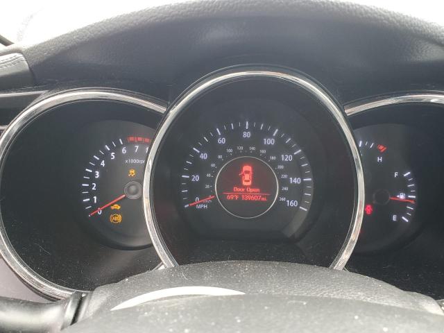 5XXGN4A73CG087057 - 2012 KIA OPTIMA EX RED photo 9