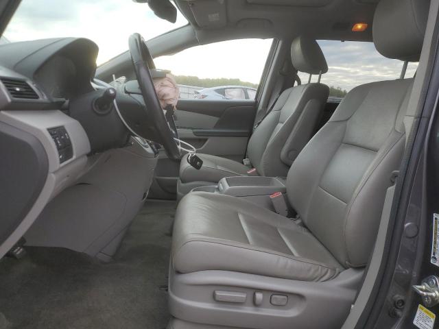 5FNRL5H64HB006451 - 2017 HONDA ODYSSEY EXL GRAY photo 7