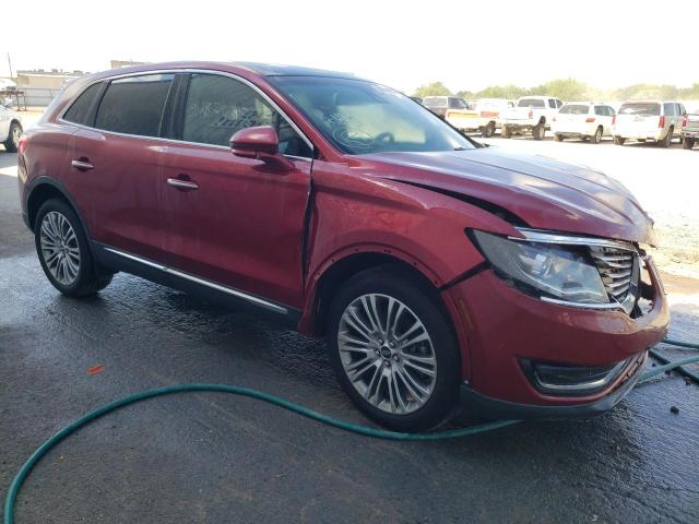 2LMPJ8LR1JBL44408 - 2018 LINCOLN MKX RESERVE Բորդո լուսանկար 4
