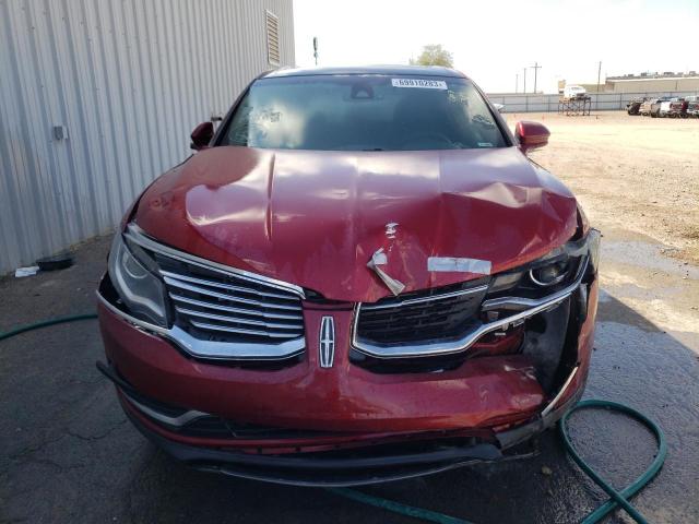 2LMPJ8LR1JBL44408 - 2018 LINCOLN MKX RESERVE Բորդո լուսանկար 5