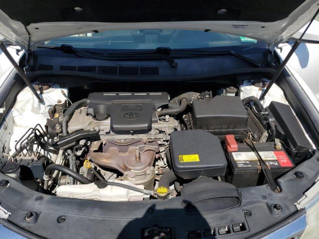 4T4BF1FK5CR190544 - 2012 TOYOTA CAMRY BASE WHITE photo 11