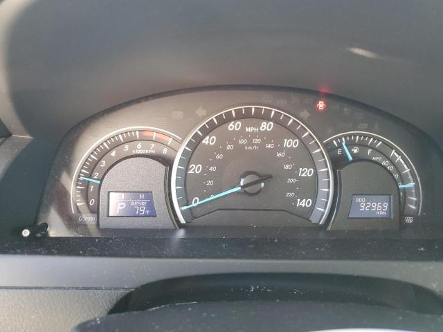 4T4BF1FK5CR190544 - 2012 TOYOTA CAMRY BASE WHITE photo 9