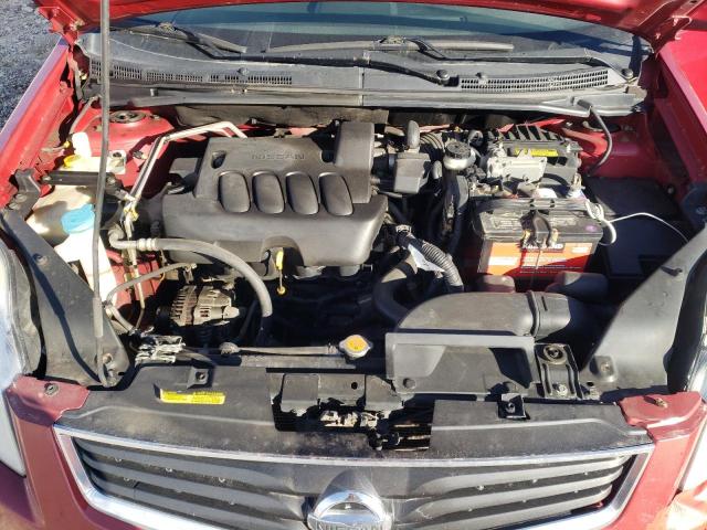 3N1AB6AP2AL642336 - 2010 NISSAN SENTRA 2.0 RED photo 11