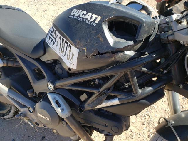 ZDM1RADN49B021980 - 2009 DUCATI MONSTER 696 BLACK photo 9