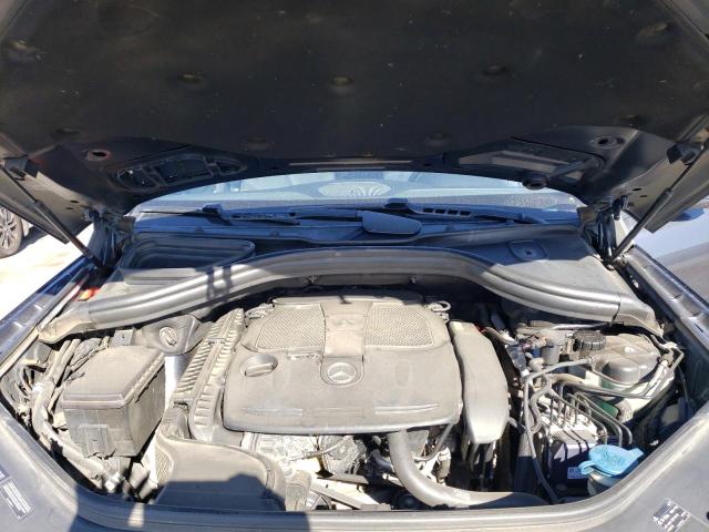 4JGDA5HB1CA043001 - 2012 MERCEDES-BENZ ML 350 4MATIC GRAY photo 11