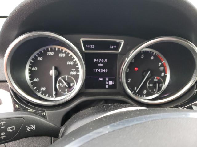 4JGDA5HB1CA043001 - 2012 MERCEDES-BENZ ML 350 4MATIC GRAY photo 9