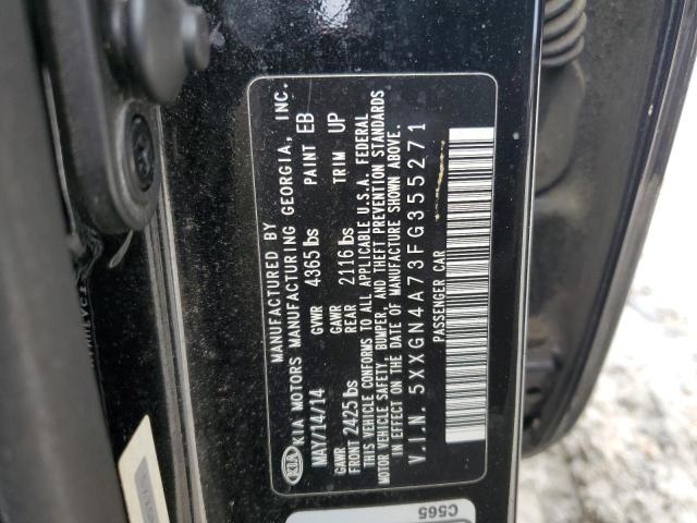 5XXGN4A73FG355271 - 2015 KIA OPTIMA EX 黑色 照片 12