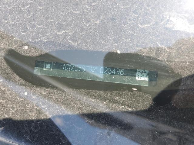 1G1ZD5ST9MF023496 - 2021 CHEVROLET MALIBU LT SILVER photo 12