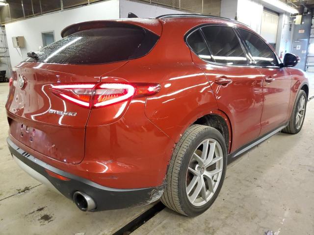 ZASPAKBN3K7C32657 - 2019 ALFA ROMEO STELVIO TI RED photo 3
