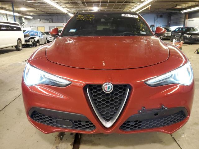 ZASPAKBN3K7C32657 - 2019 ALFA ROMEO STELVIO TI RED photo 5
