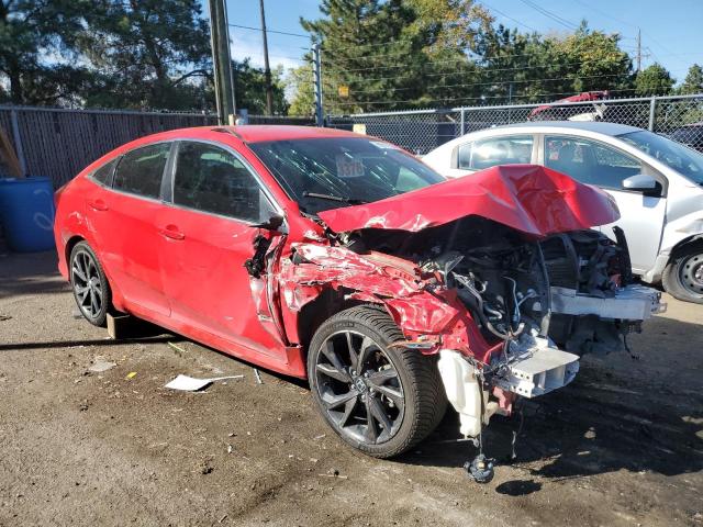 2HGFC2F80LH552710 - 2020 HONDA CIVIC SPORT წითელი ფოტო 4