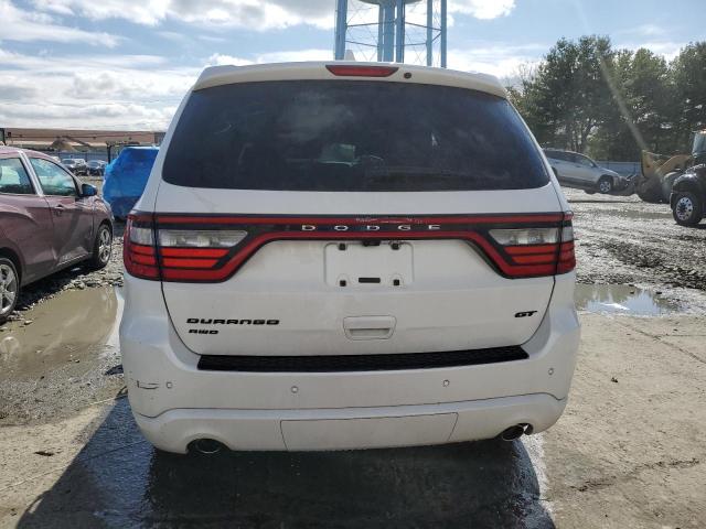 1C4RDJDG0HC860127 - 2017 DODGE DURANGO GT WHITE photo 6