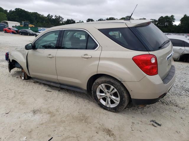 2CNALBECXB6303996 - 2011 CHEVROLET EQUINOX LS TAN photo 2