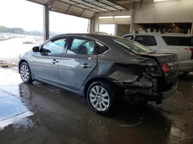 3N1AB7AP4KY395721 - 2019 NISSAN SENTRA S 灰色 照片 2