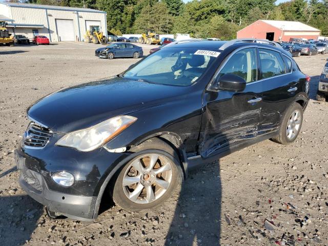 JNKAJ09F48M356012 - 2008 INFINITI EX35 BASE Սև լուսանկար 1