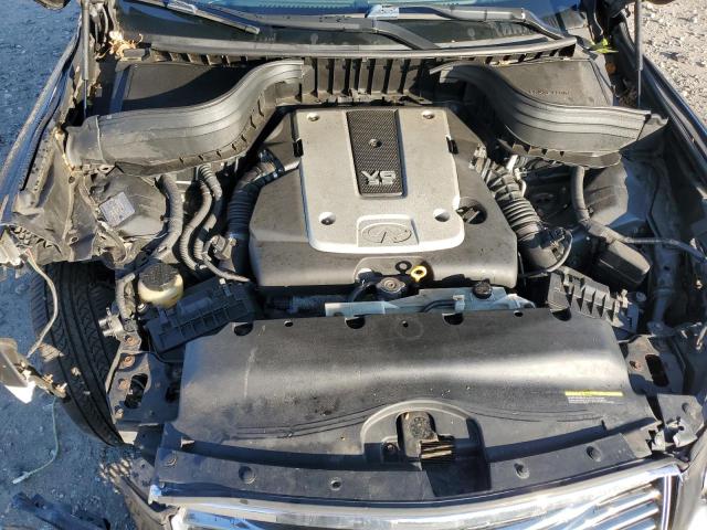 JNKAJ09F48M356012 - 2008 INFINITI EX35 BASE Սև լուսանկար 12